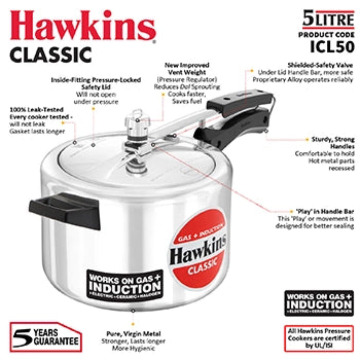 Hawkins Classic Pressure Cookers