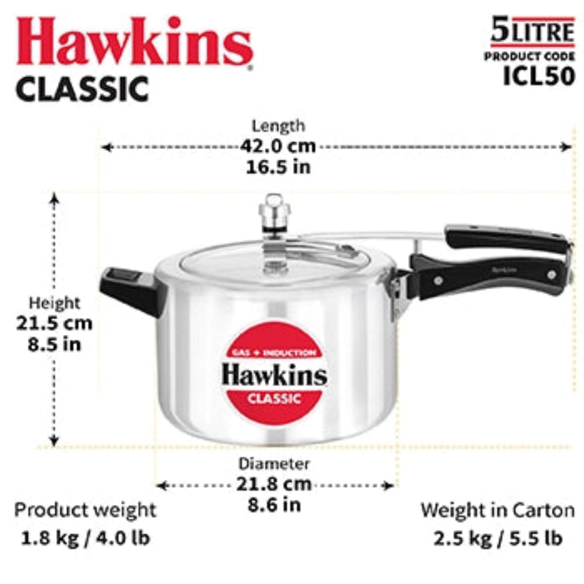 Hawkins Classic Pressure Cookers