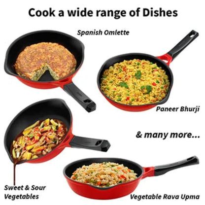 Hawkins Induction Compatible Die Cast Frying Pan 20 cm