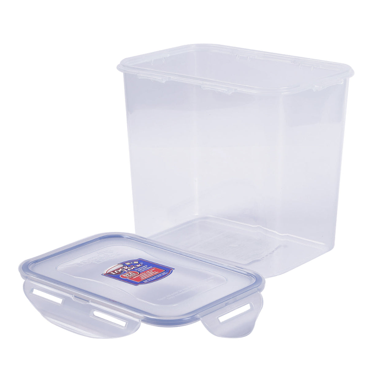LocknLock Classics Large Tall Rectangular Food Container with Leak Proof Locking Lid Set Of 3 pcs