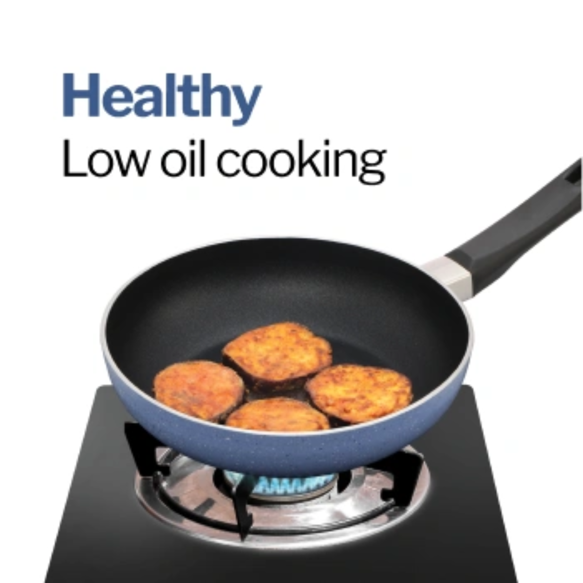 Hawkins Induction Compatible Quik Kitchen Gift Pack - a set of 3 Frying Pans (IQFS)