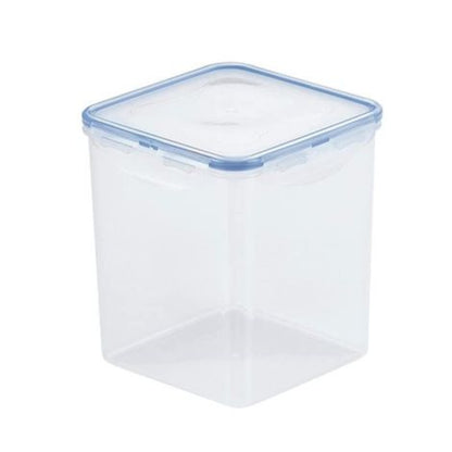 Lock & Lock Classics Square Plastic Airtight Food Storage Containers with Leak Proof Lid