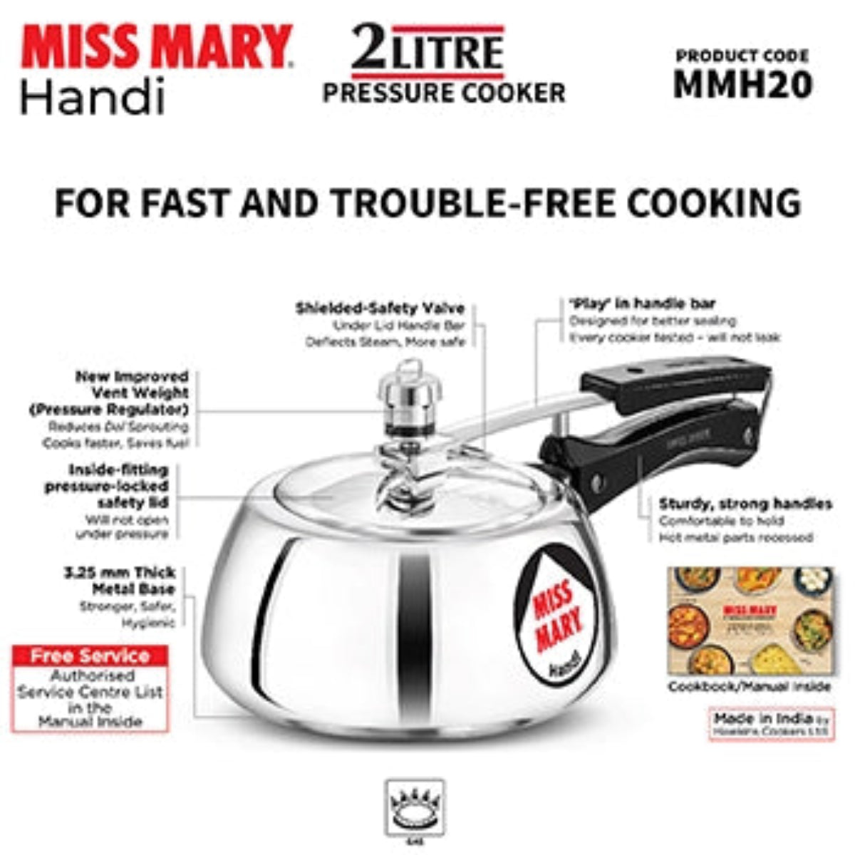 Hawkins Miss Mary Handi Pressure Cooker