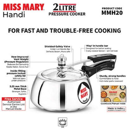 Hawkins Miss Mary Handi Pressure Cooker