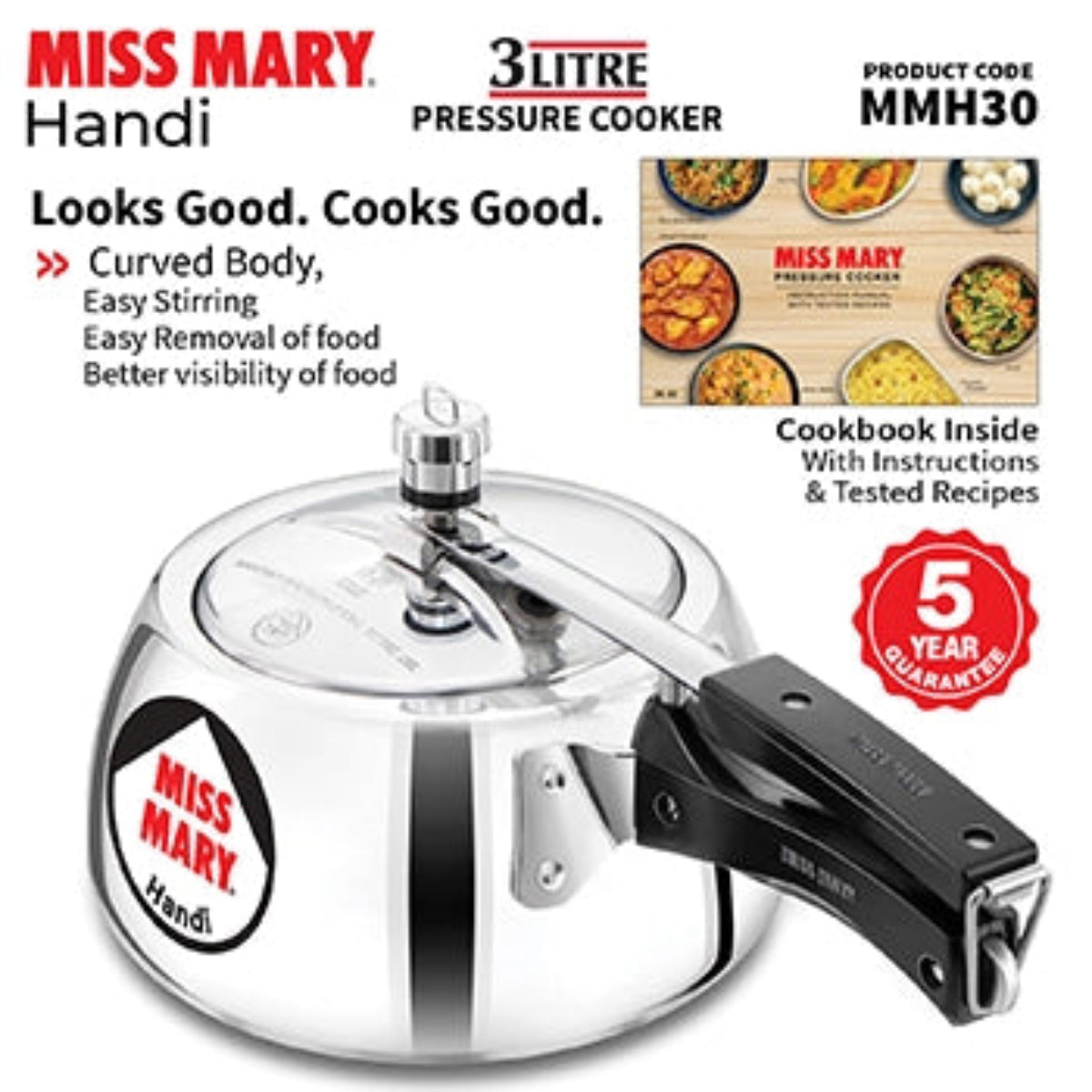 Hawkins Miss Mary Handi Pressure Cooker