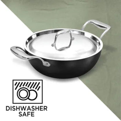 Futura By Hawkins PRO Nonstick Deep-Fry Pan 2.5 Litre (PNK25S)