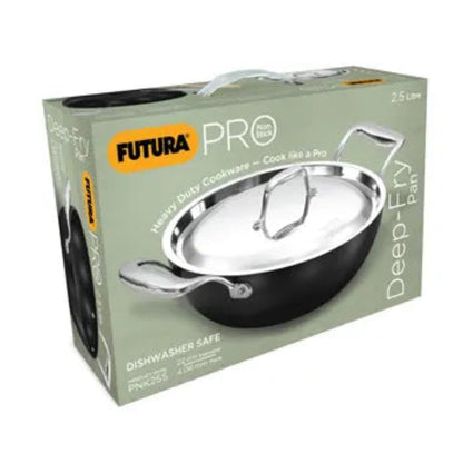 Futura By Hawkins PRO Nonstick Deep-Fry Pan 2.5 Litre (PNK25S)