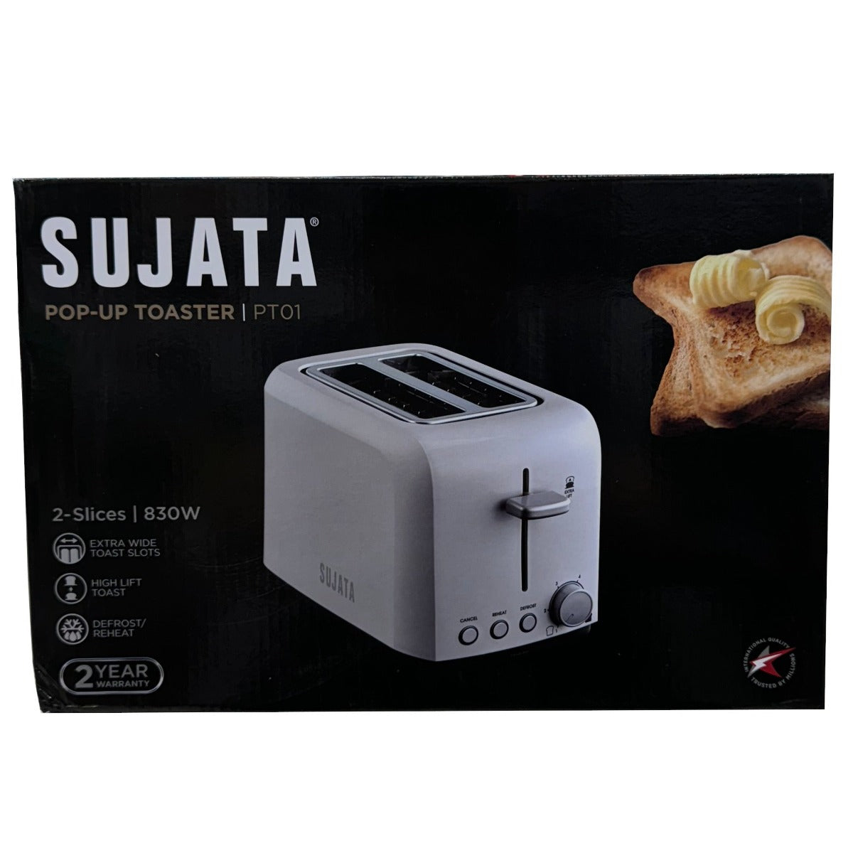 Sujata Toasters On Sale This Week Sujata PT-01 POP-UP Toaster