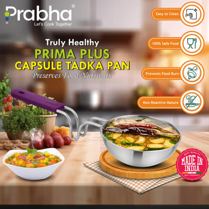 Prabha Prima Triply Plus Capsule Bottom Tadkapan
