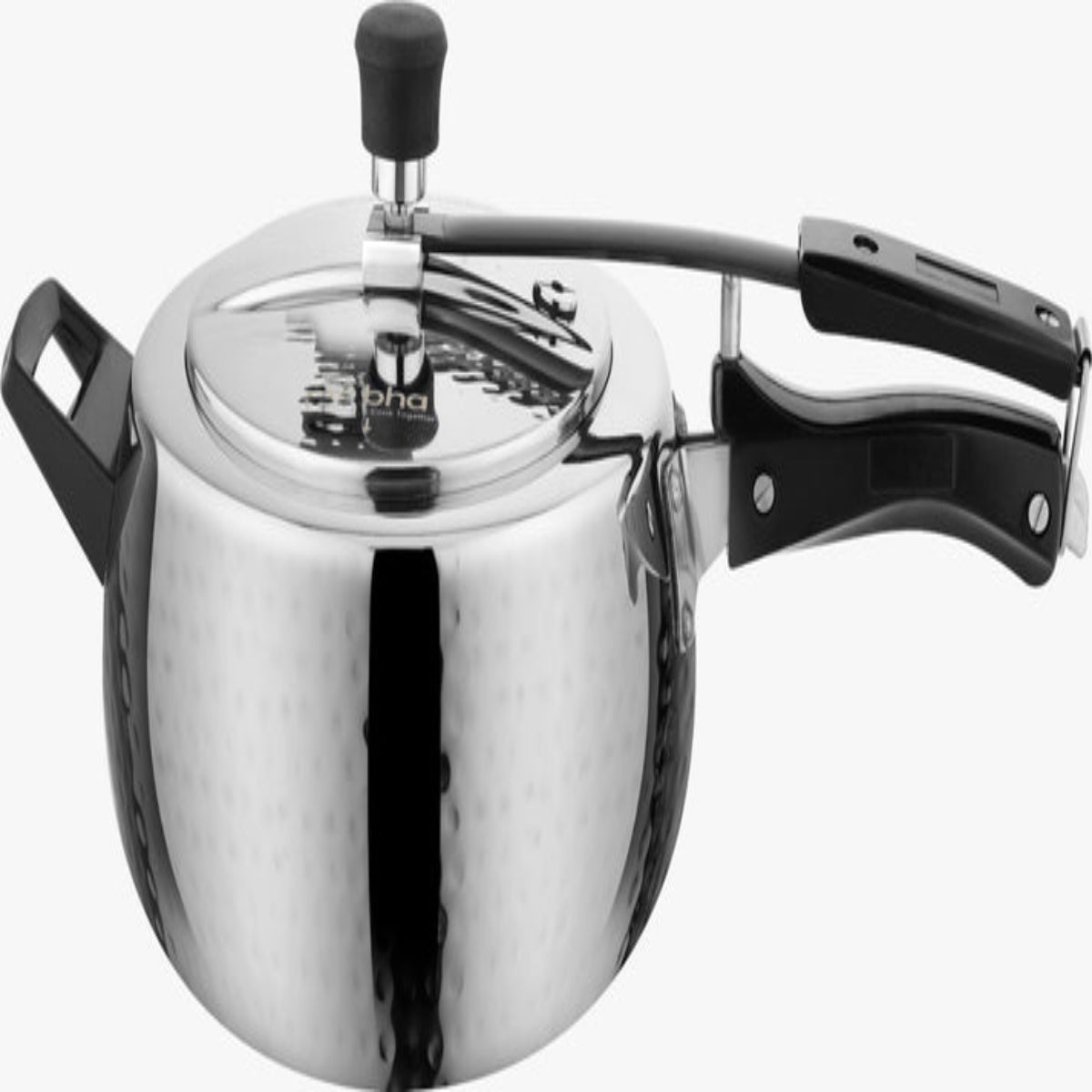Prabha Stainless Steel Elegant Pressure Cooker Hammered – New Variety ...