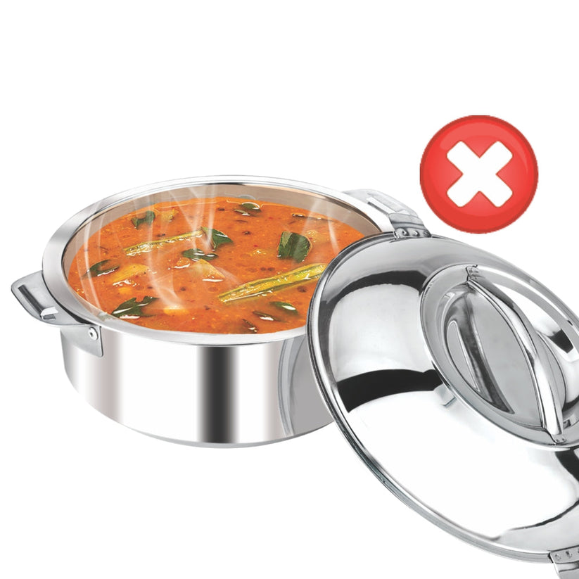 Borosil Servefresh Idli Server With Locking Lid