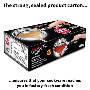 Hawkins Induction Compatible Stainless Steel T Pan