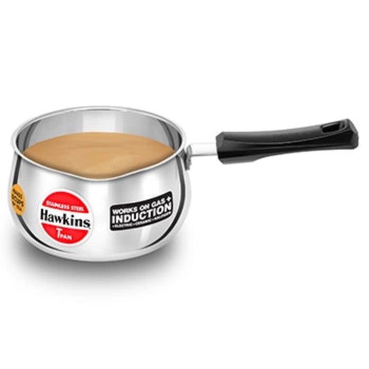 Hawkins Induction Compatible Stainless Steel T Pan 2 Litre