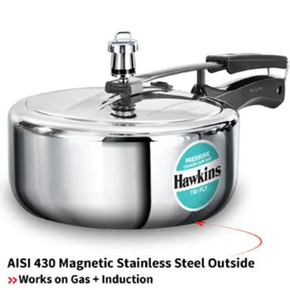 Hawkins Tri-Ply Pressure Cooker cum Pan 