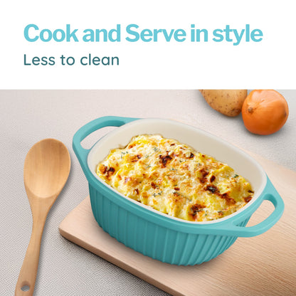 Hawkins Aqua 3-Piece Gift Set of 1.25 Litre Baby Casserole (UBCGP)