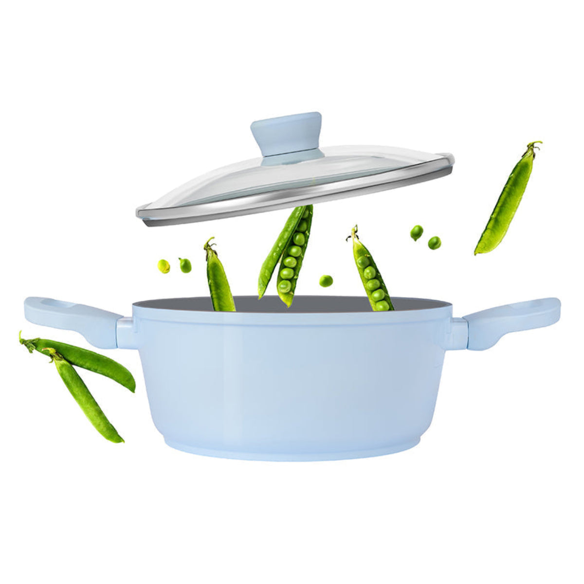 Borosil Vajra Ceramic Casserole With Glass Lid