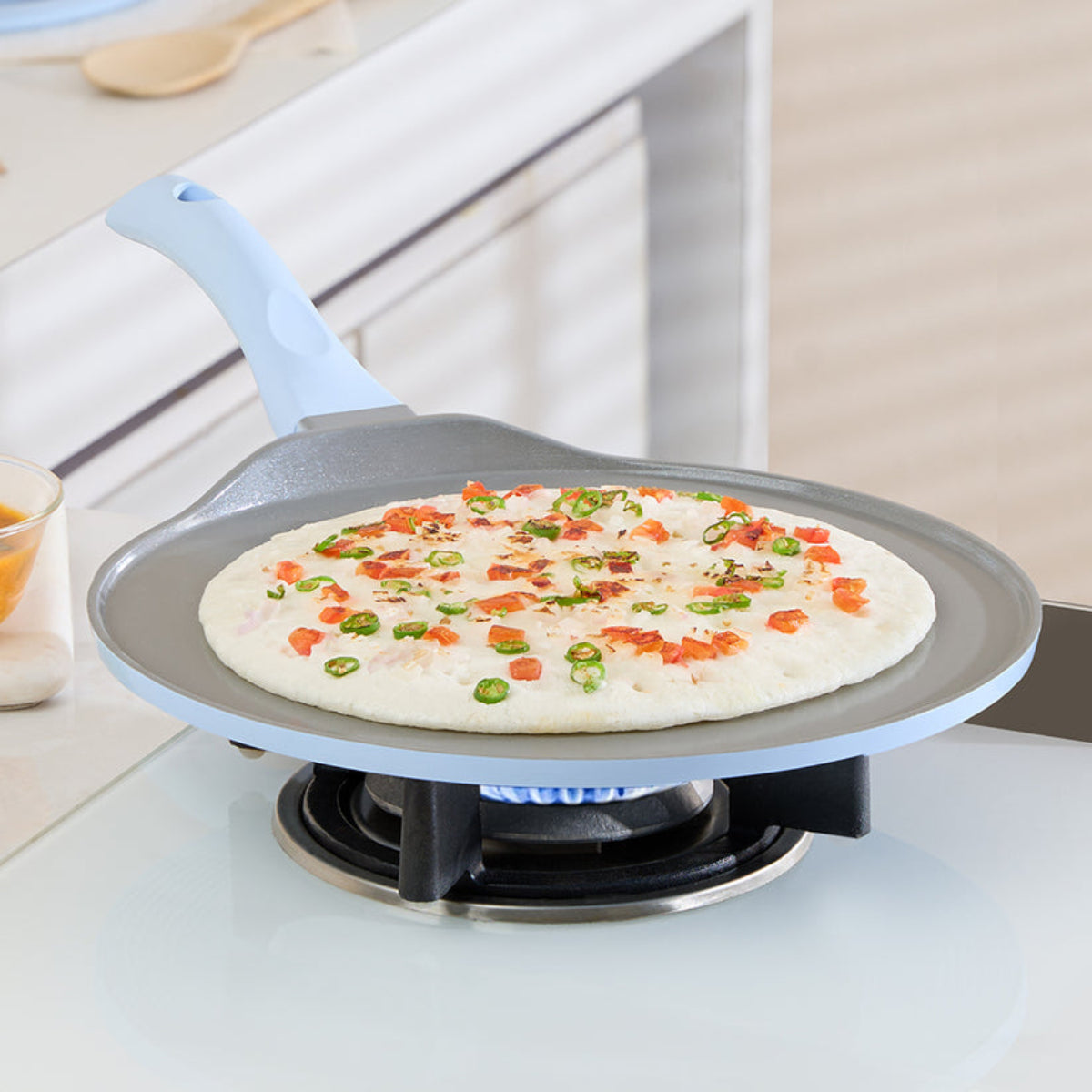 Borosil Vajra Ceramic Dosa Tawa, 28 cm & 31 cm
