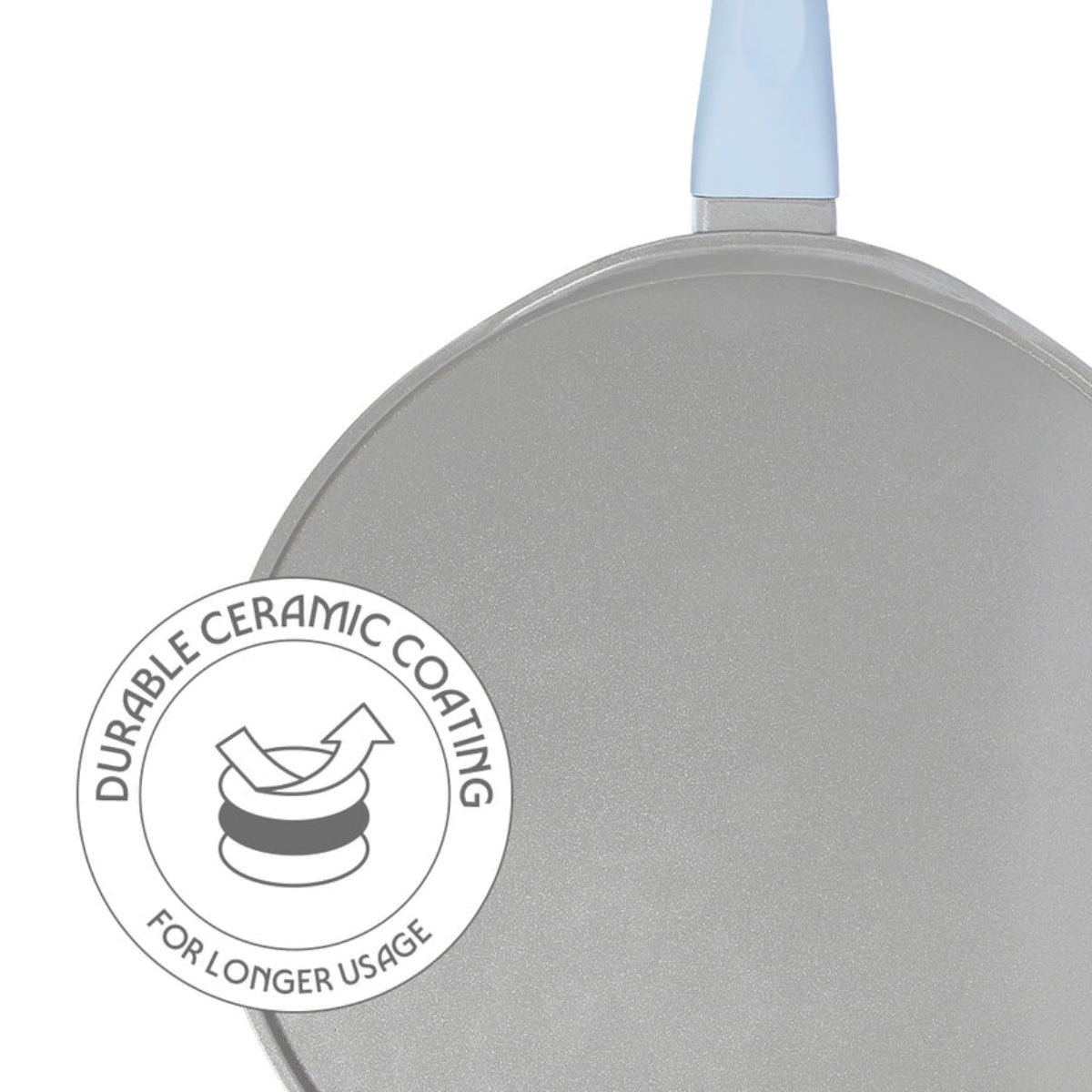 Borosil Vajra Ceramic Dosa Tawa, 28 cm & 31 cm
