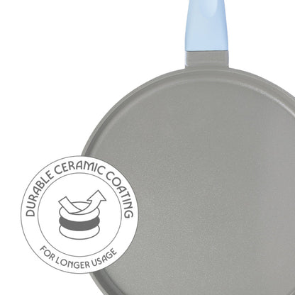 Borosil Vajra Ceramic Flat Tawa 26 & 28 cm