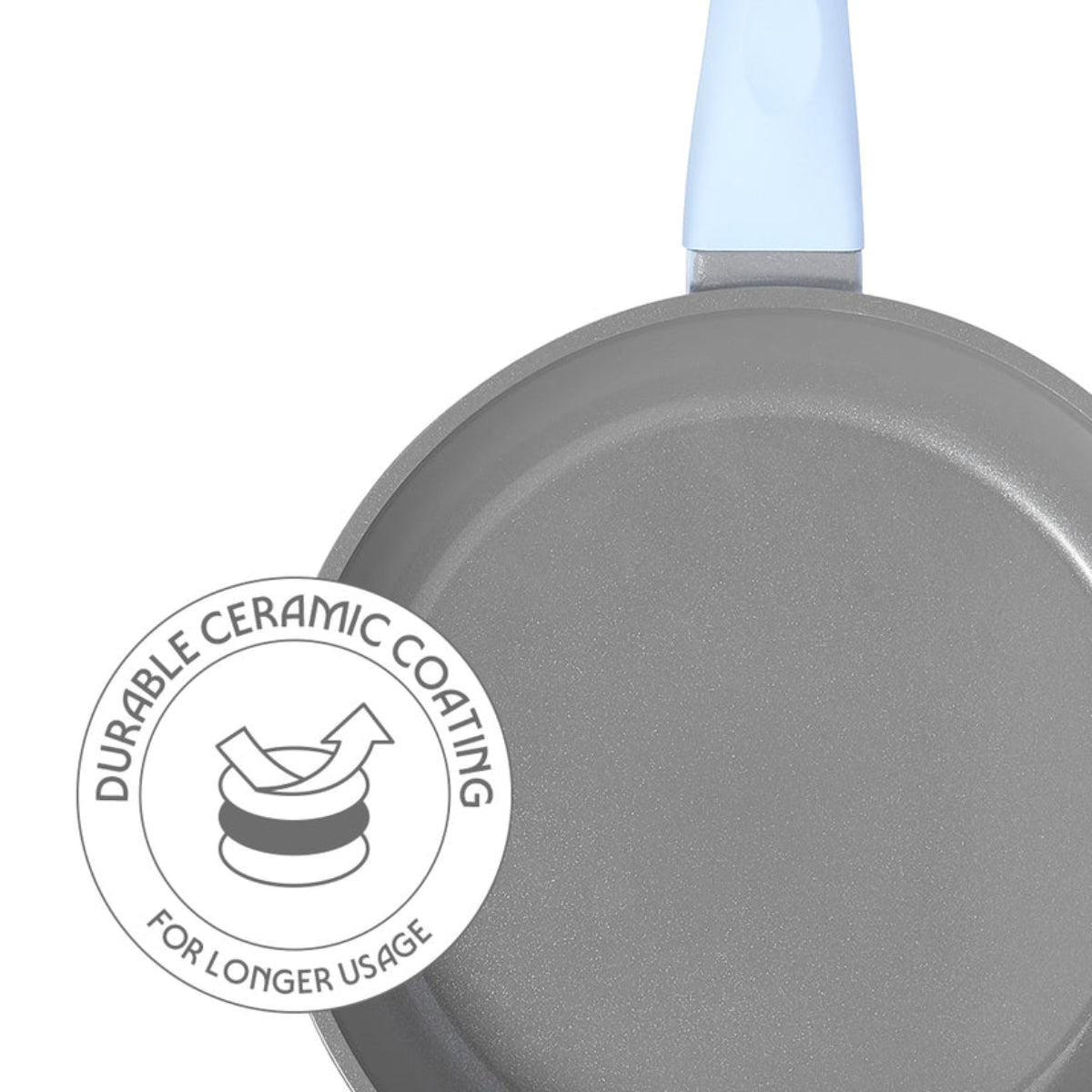 Borosil Vajra Ceramic Nonstick  Fry Pan