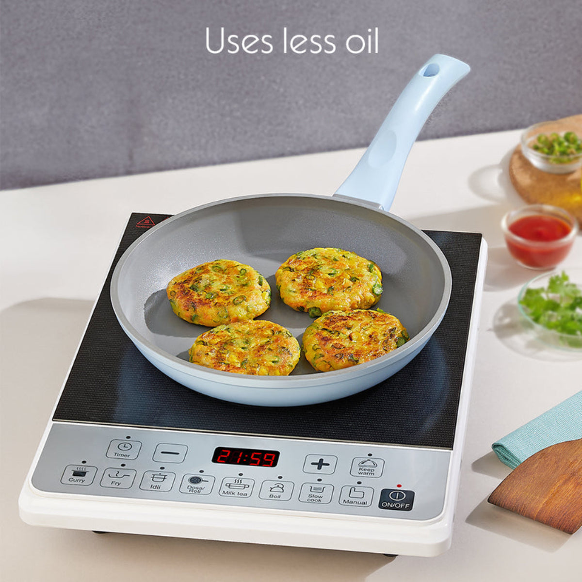 Borosil Vajra Ceramic Nonstick  Fry Pan