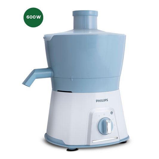 Philips Viva Collection Juicer 600 Watts Turbo Power Motor - HL7577/00