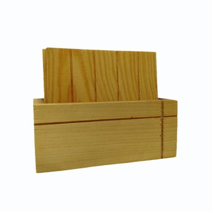 Rewashable Wooden Antique Coasters with Stand | Premium Quality Solid Wood